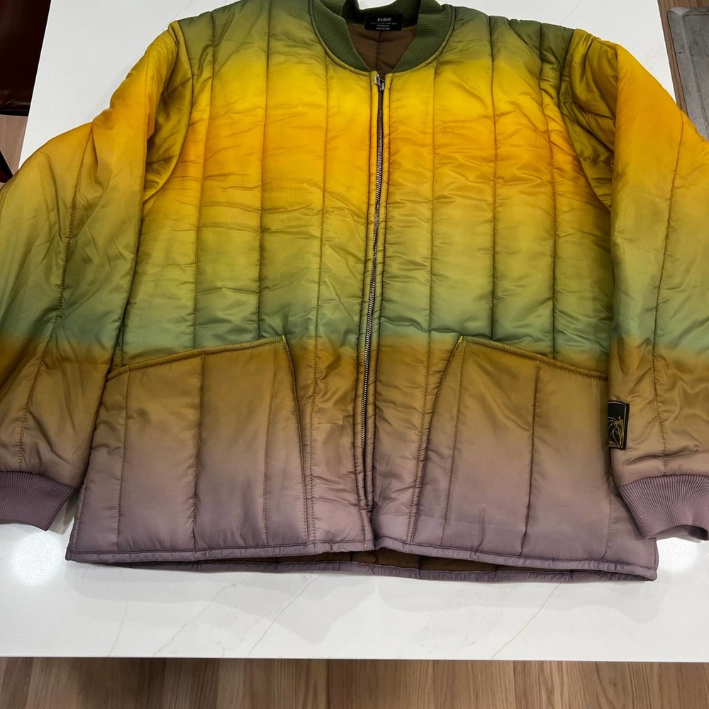 Pleasure incense puffer work jacket XL